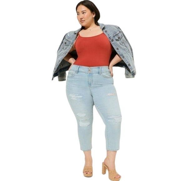 torrid Denim - NWT Torrid Crop Jegging Skinny Soft High Rise Jean Sizes (16,24)
